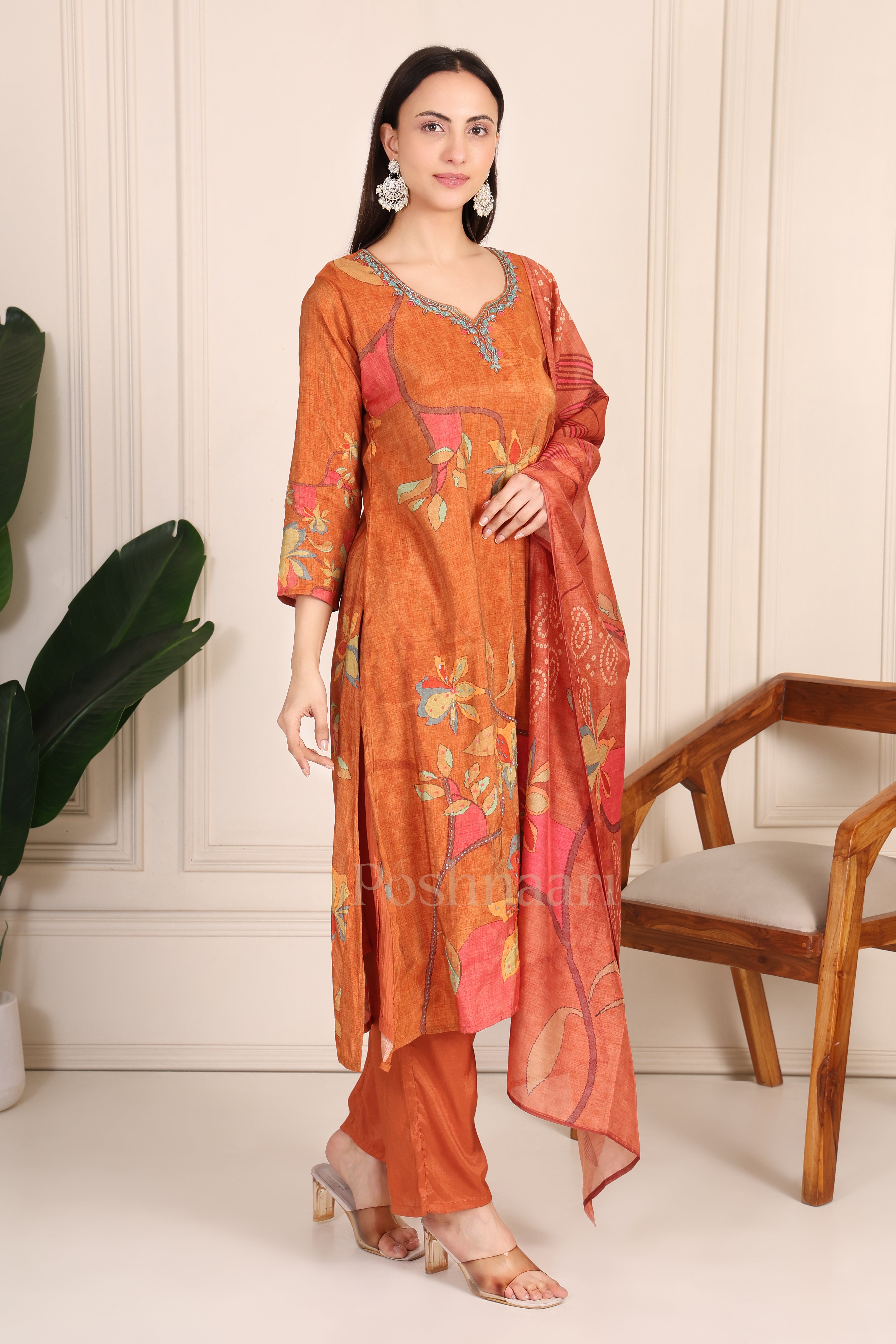 Amber Bloom Suit Set