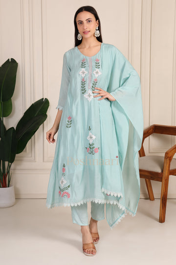 Mint Blossom Suit Set
