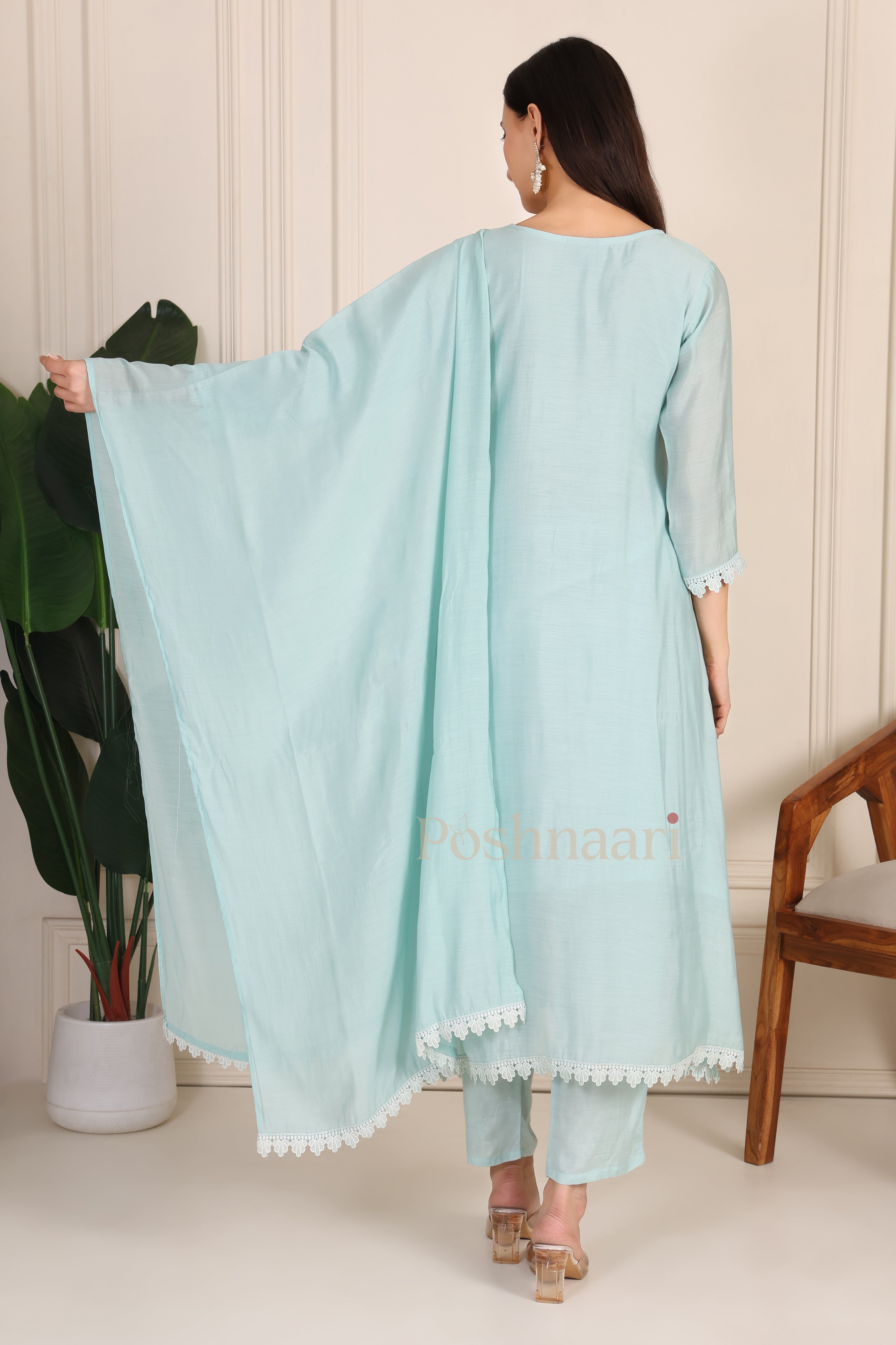 Mint Blossom Suit Set