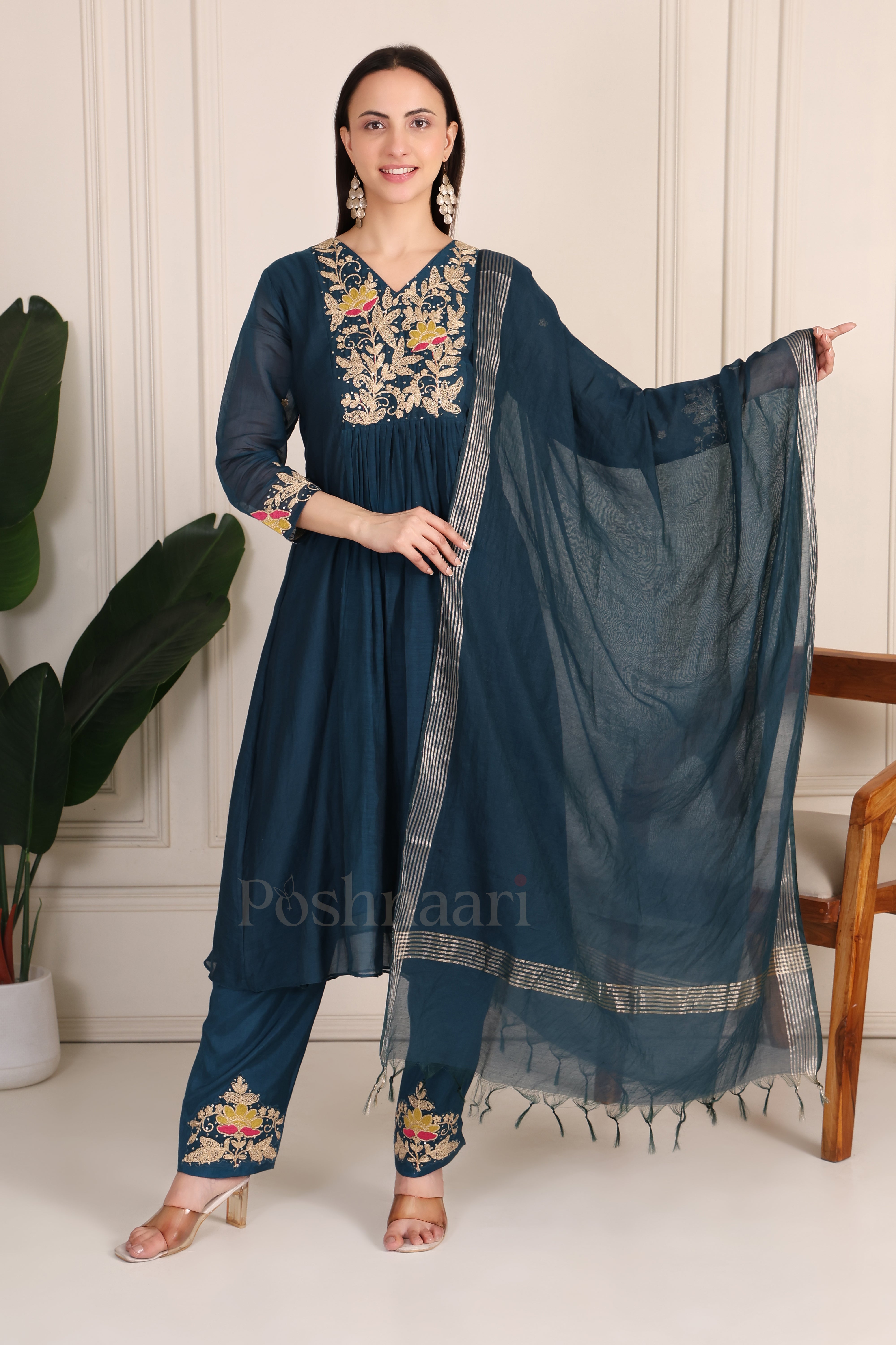 Royal Garden Soirée Suit Set