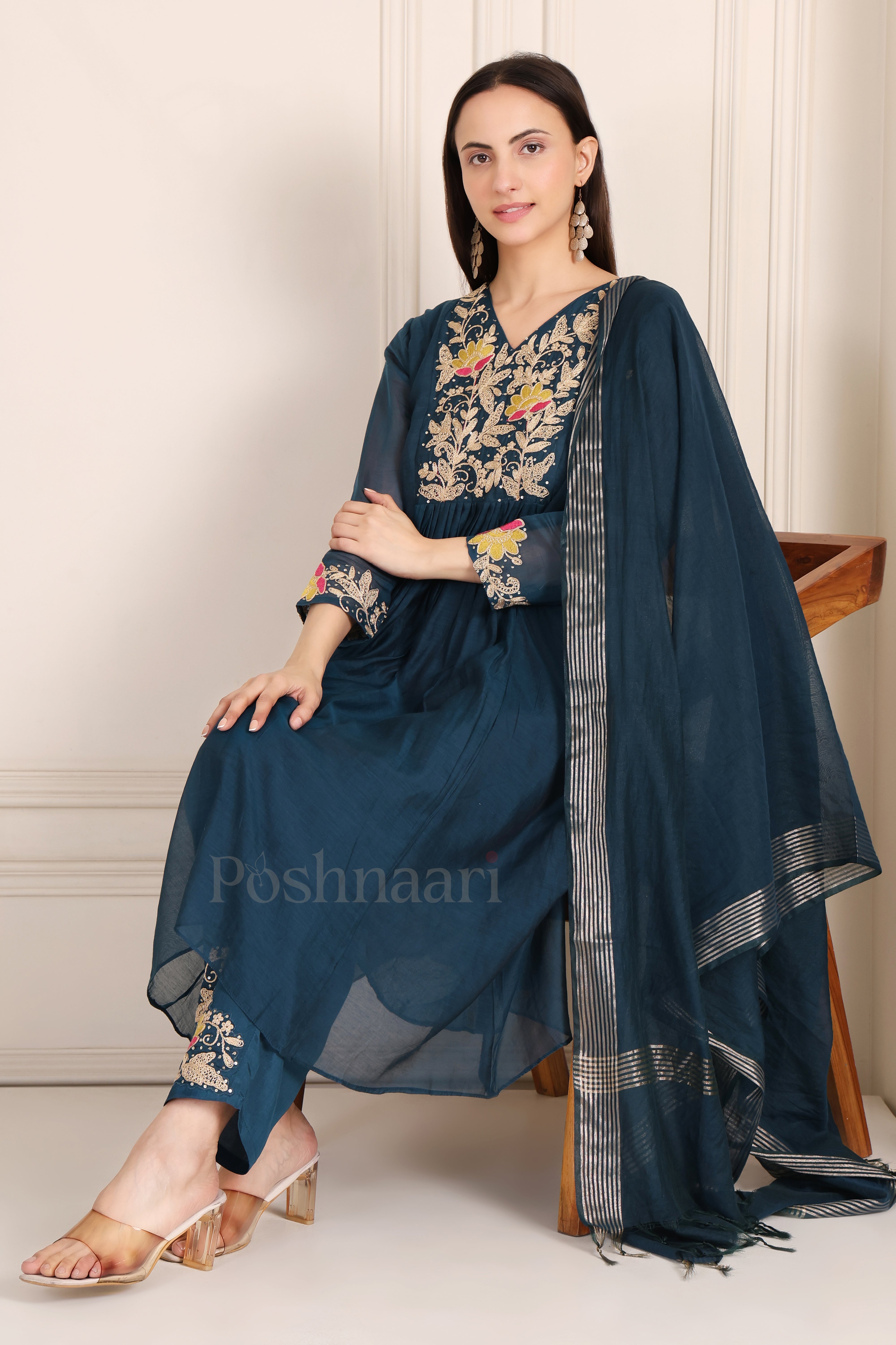 Royal Garden Soirée Suit Set