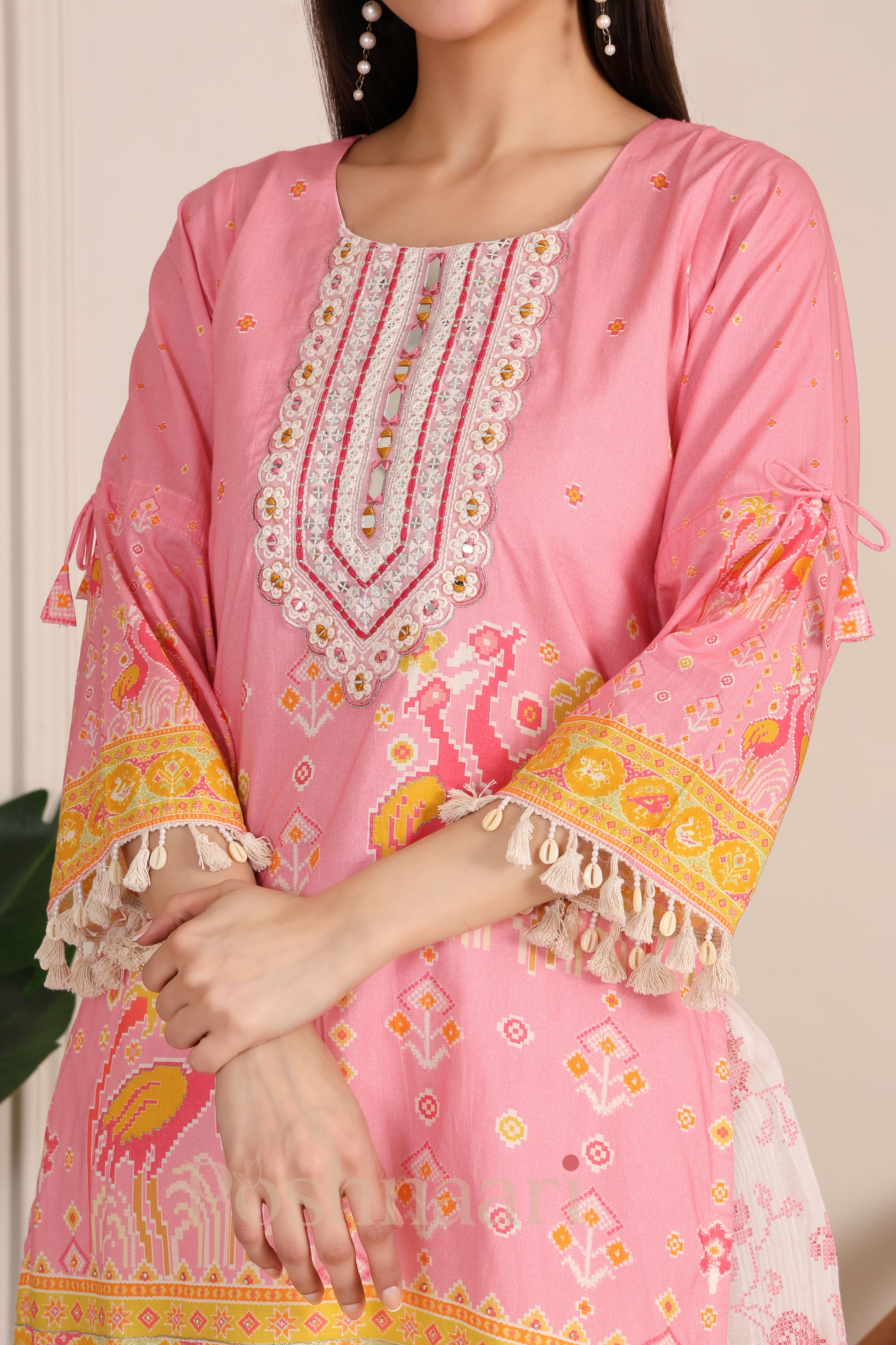 Pink Poetry Suit Set