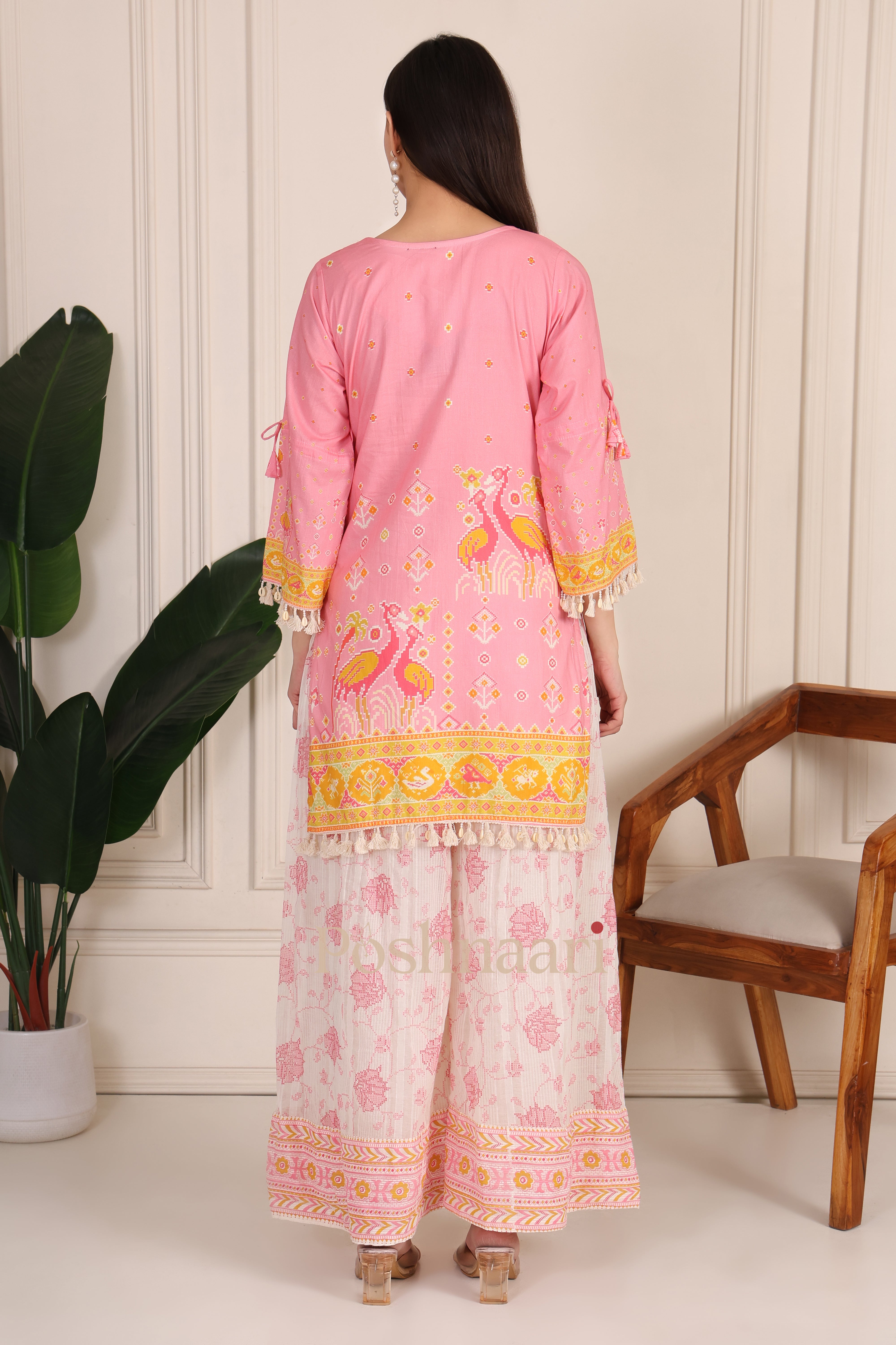 Pink Poetry Suit Set