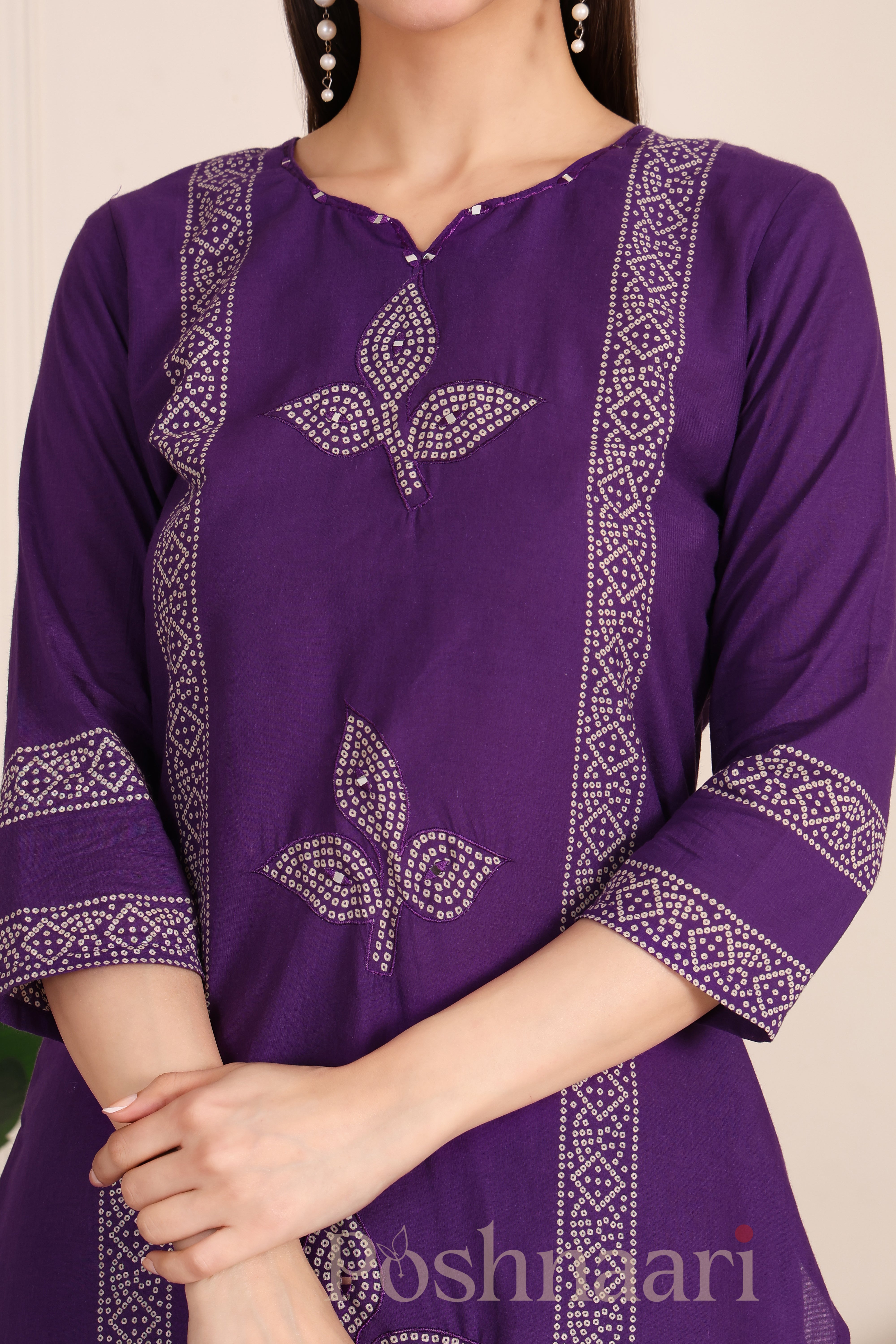 Royal Amethyst Suit Set
