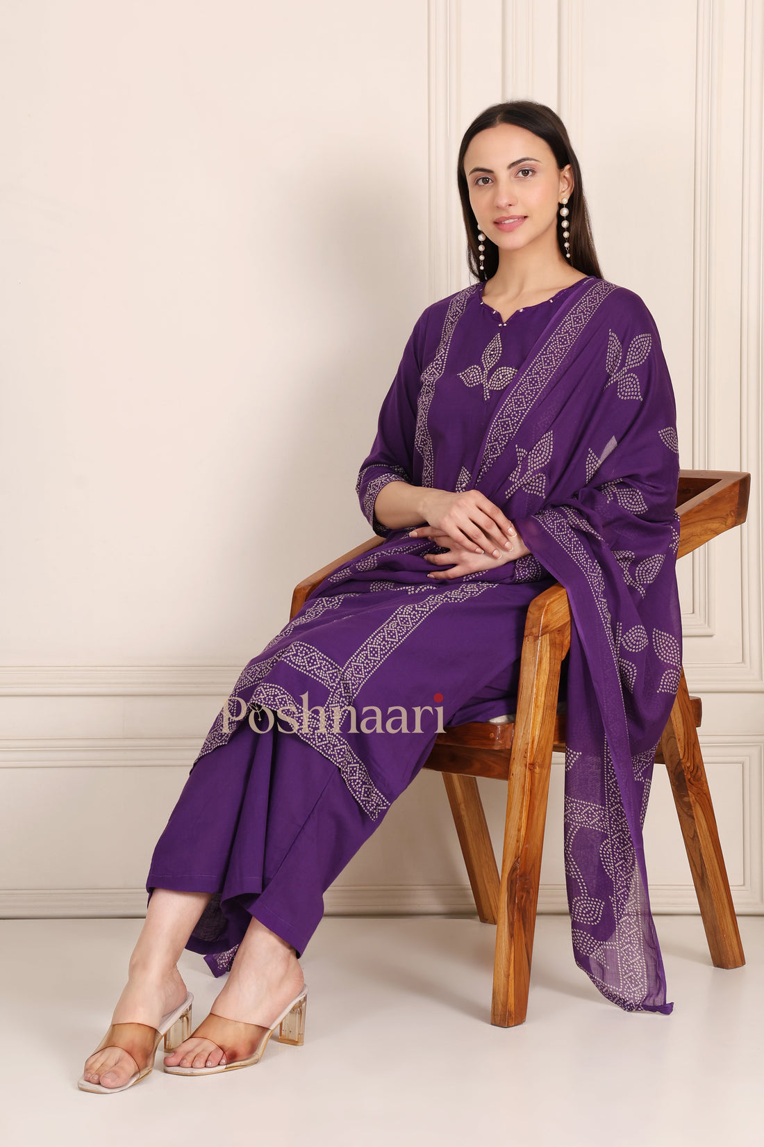 Royal Amethyst Suit Set