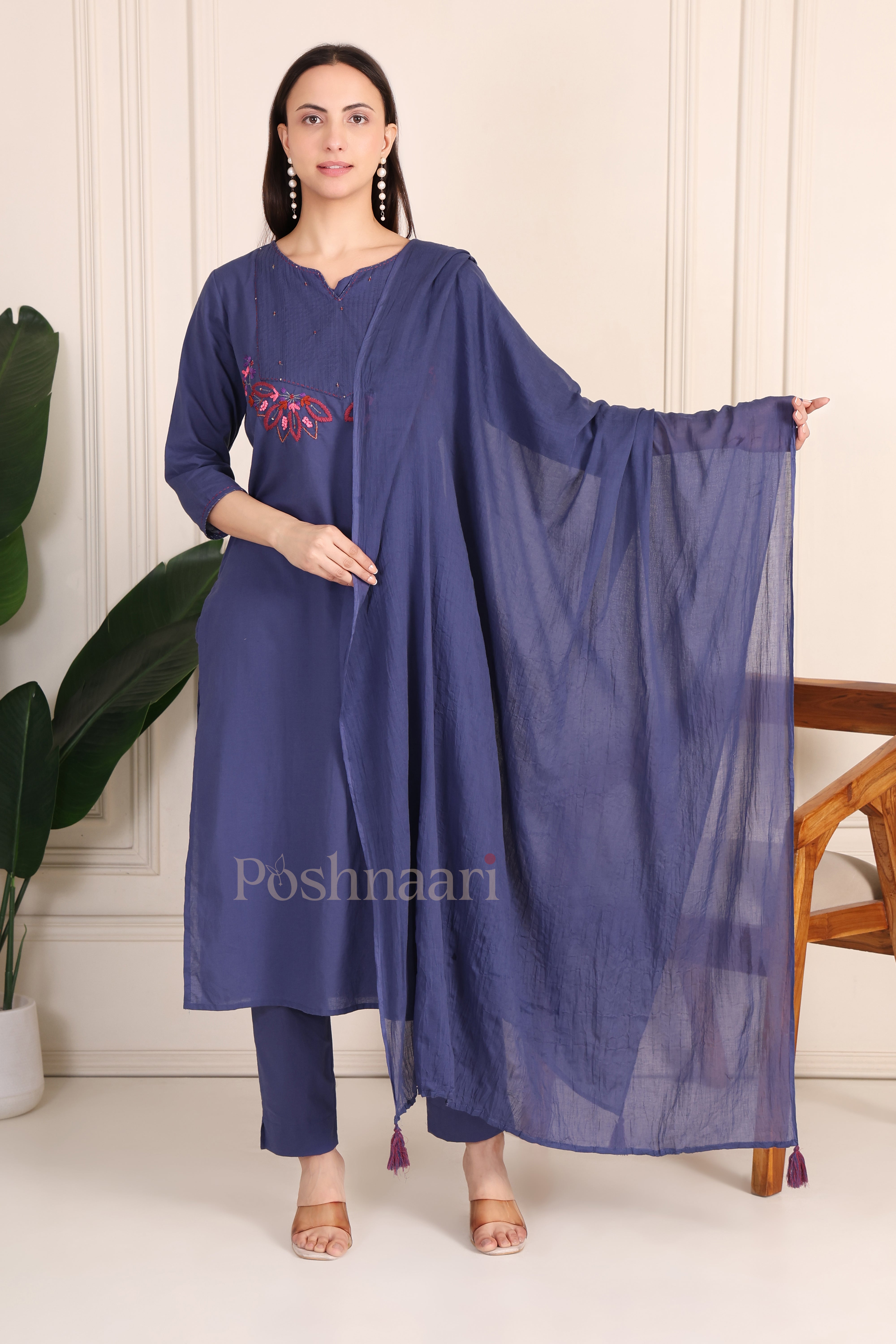 Indigo Grace Suit Set