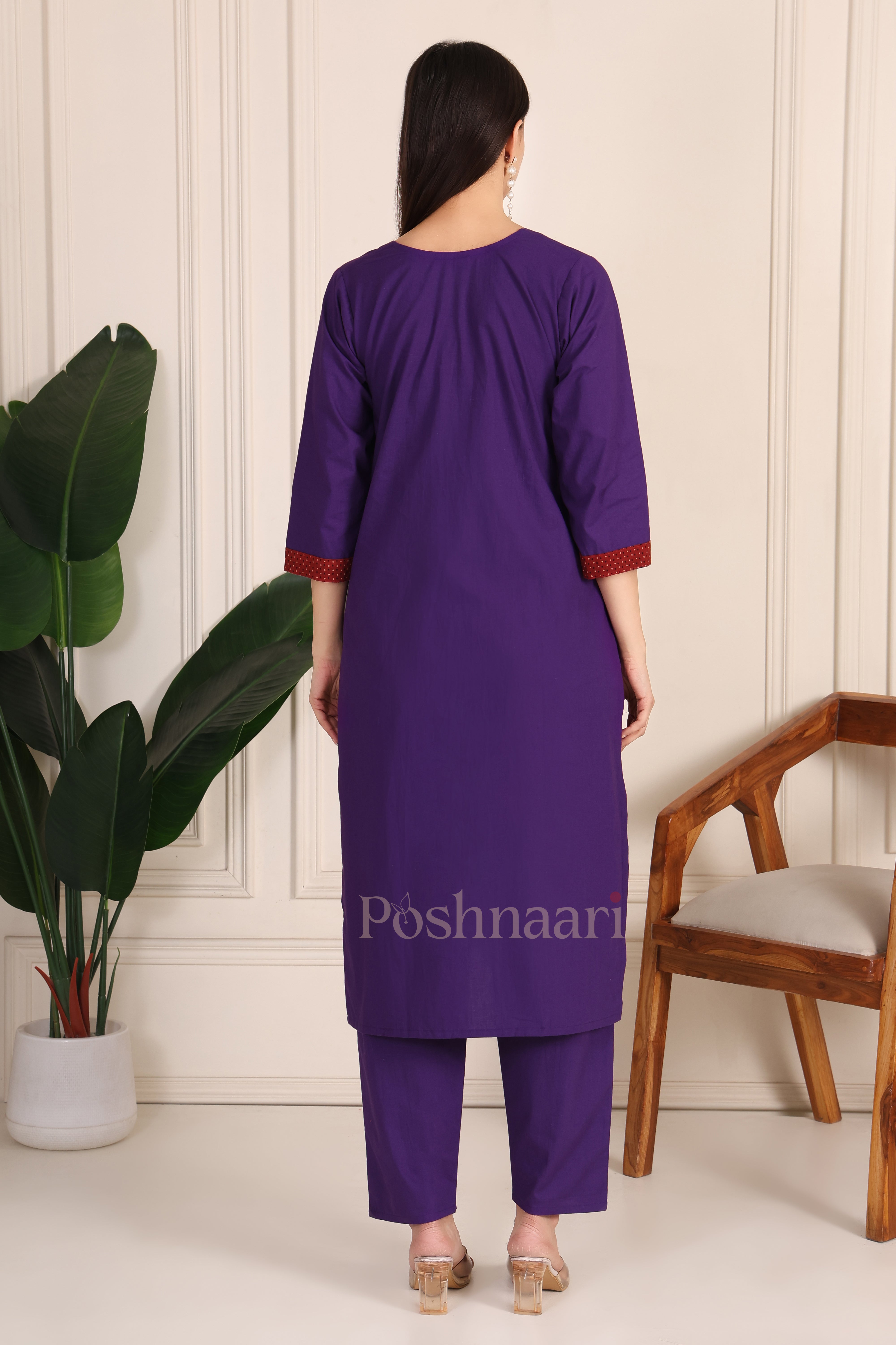 Indigo Rani Suit Set