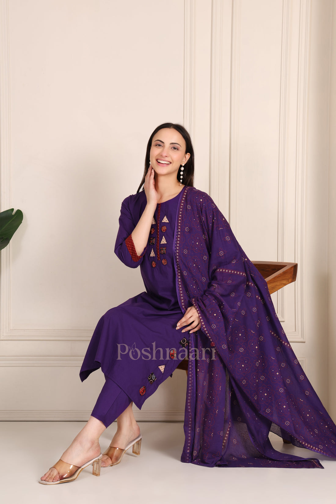 Indigo Rani Suit Set