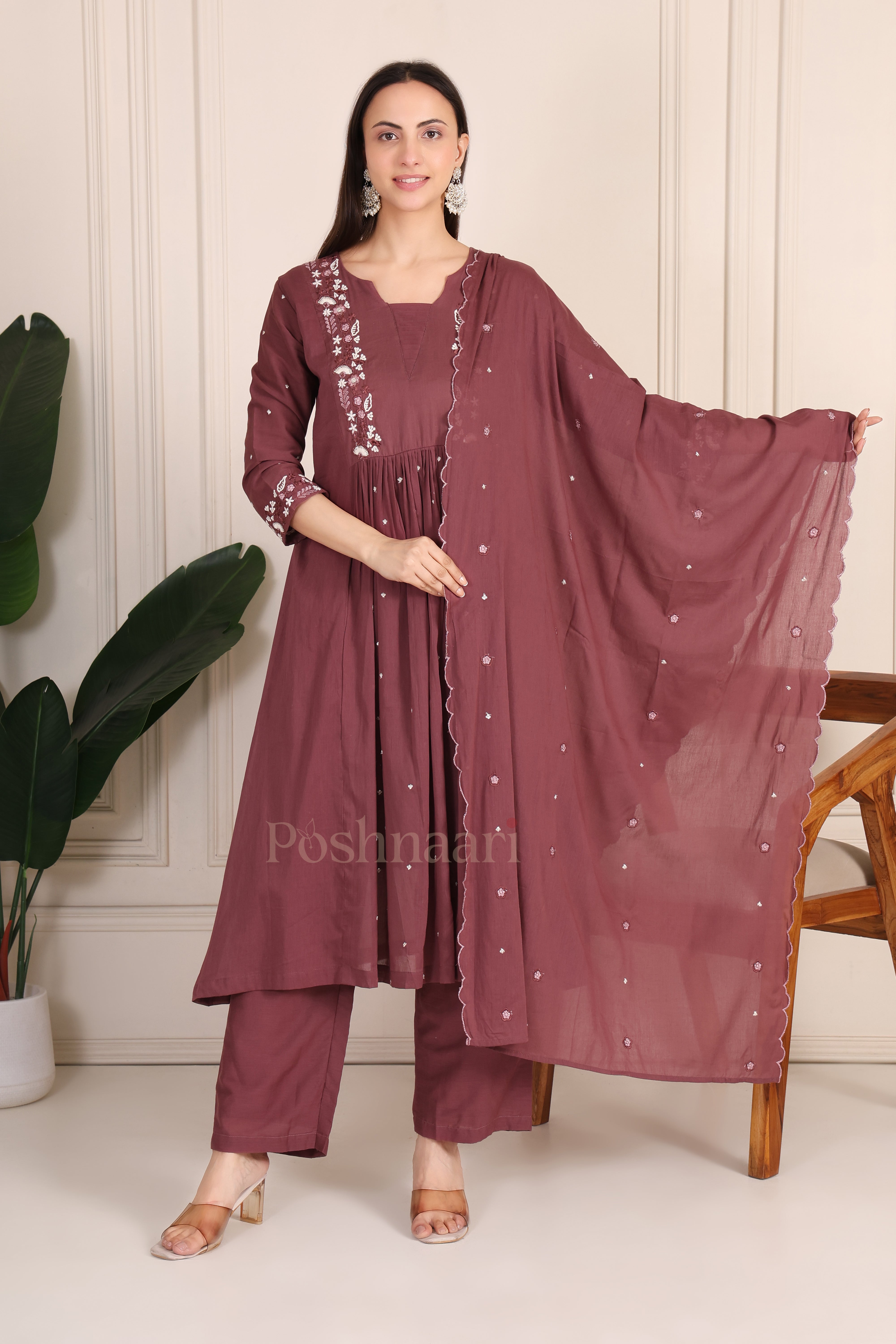 Dusky Stardust Suit Set