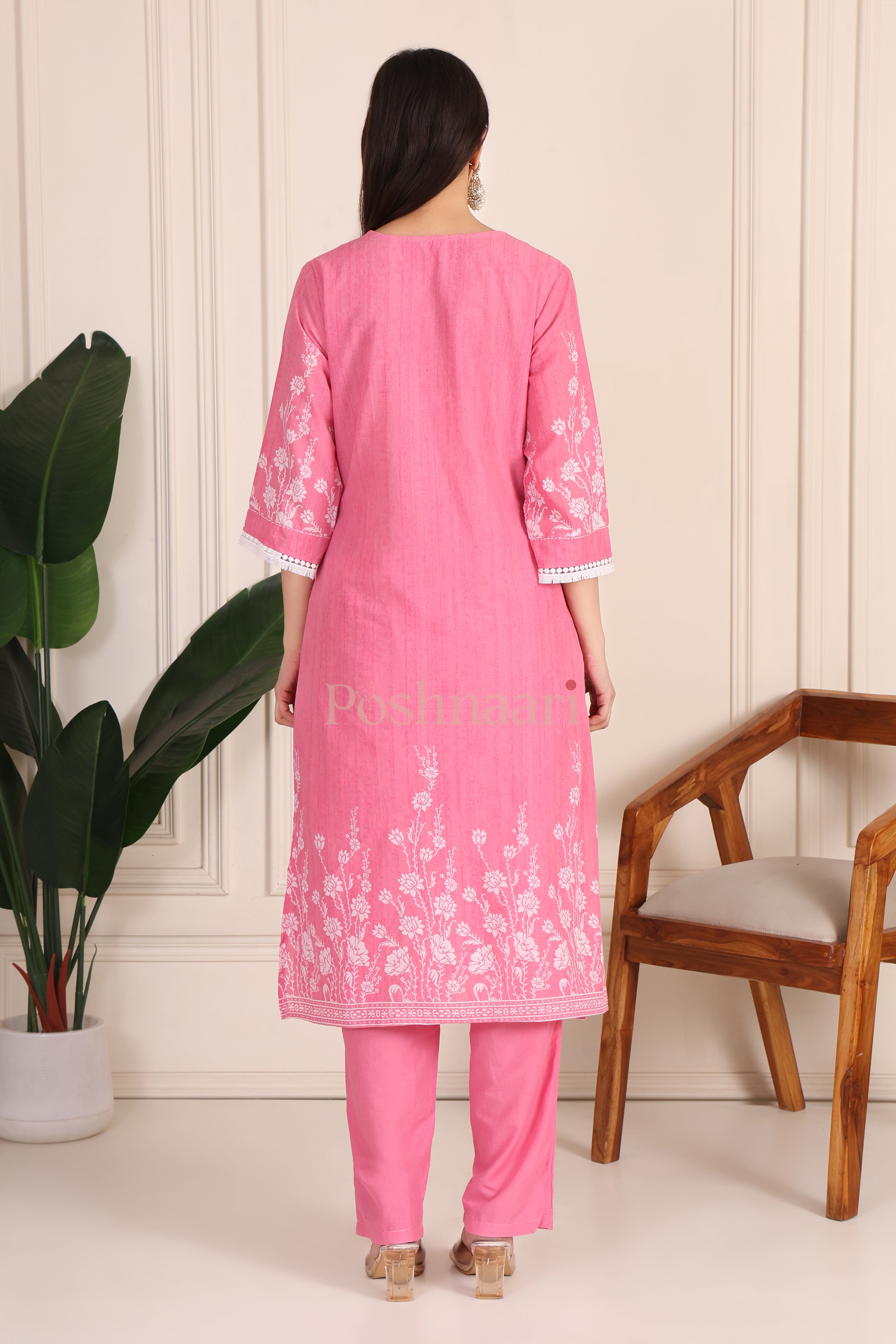 Rosé Petal Suit Set
