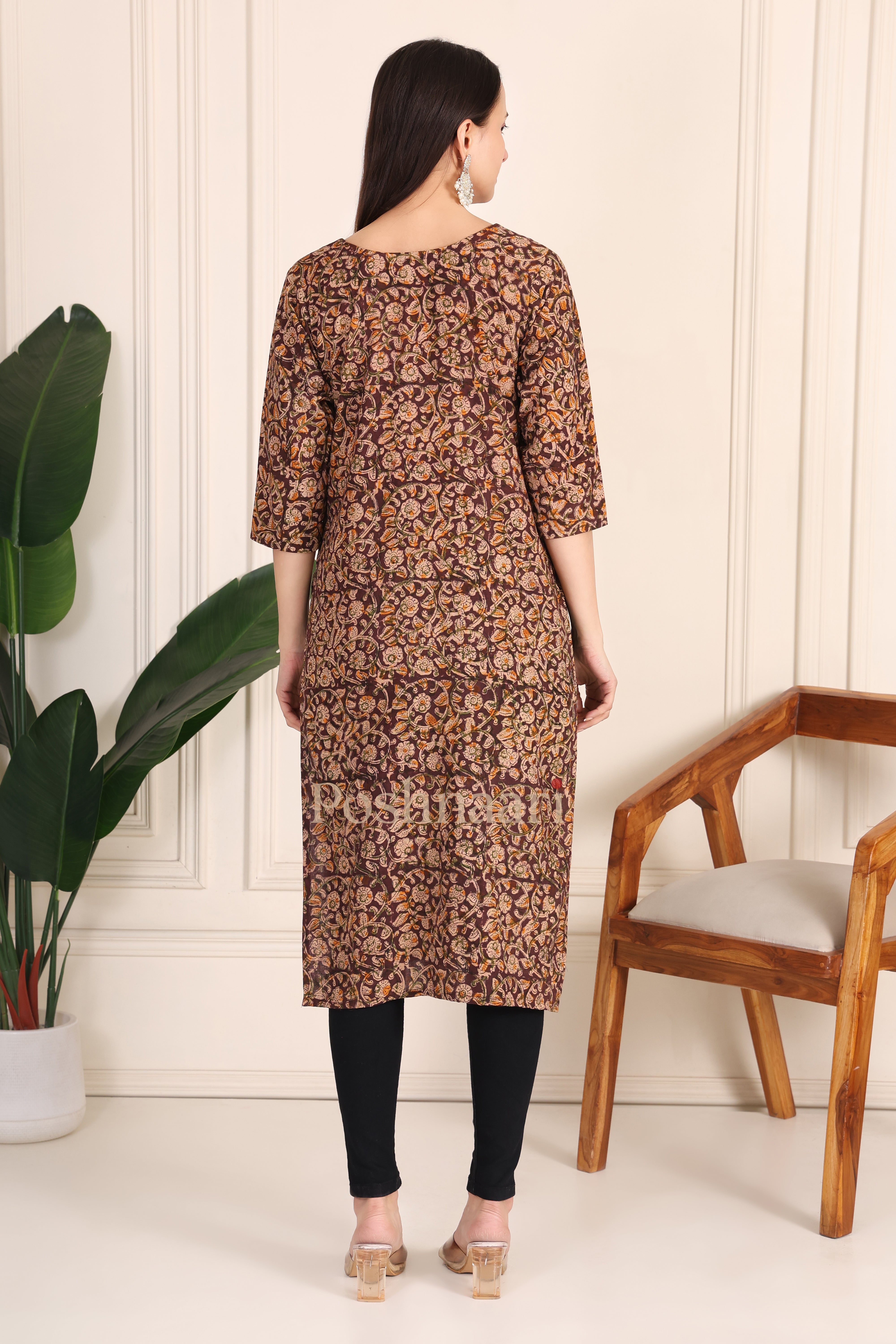 Earthsong Kalamkari Kurti